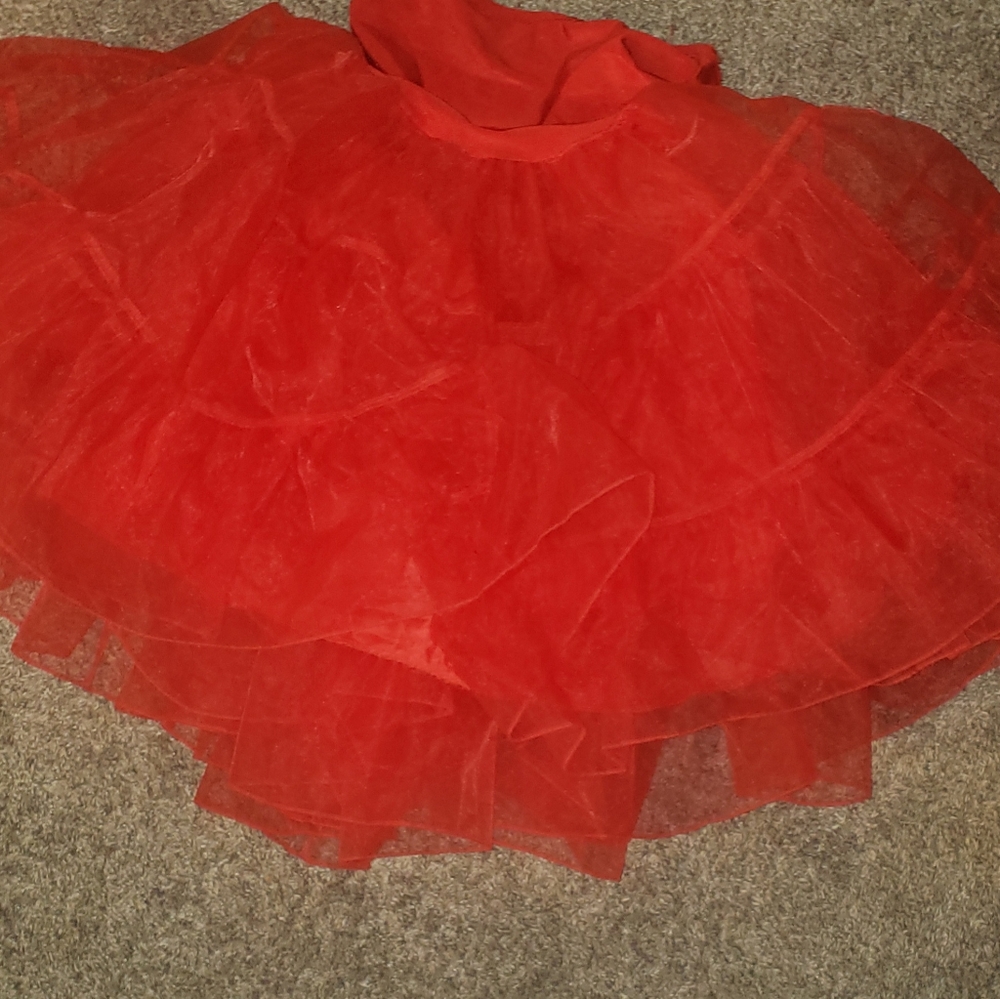 Ladies Crinoline Petticoat Under Garment Pettiskirt